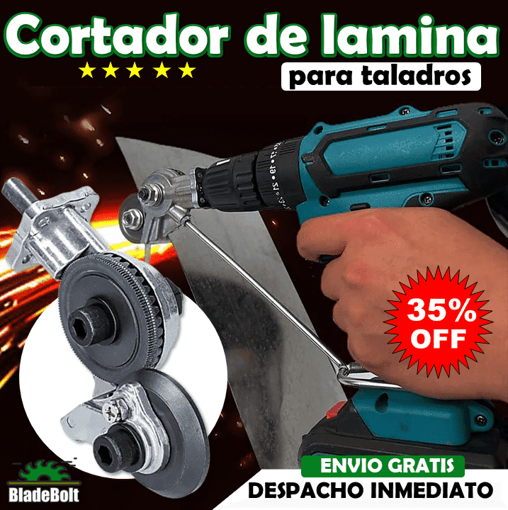 CORTADOR DE METAL PARA TALADROS / CORTA HIERRO, COBRE, MALLA, ACERO✂️⚙️