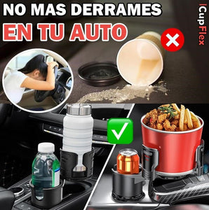 🚗PORTAVASOS EXPANDIBLE CUPFLEX🥤 / PRODUCTO IMPORTADO🇺🇸 /HOY 35% DTO ⭐⭐⭐⭐⭐