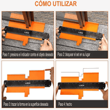 Medidor De Contornos📏🧱 mide cualquier forma con medidas exactas sin esfuerzo 💥