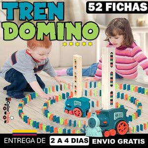 ColorTrain / 🚂Tren domino eléctrico 52 fichas ⭐⭐⭐⭐⭐