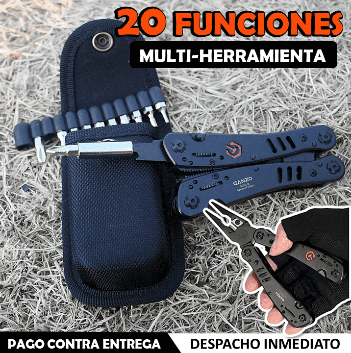 ⚙️ALICATE MULTIFUNCIONAL CON 20 FUNCIONES🧰 / 100% ACERO INOXIDABLE