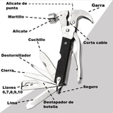 MARTILLO MULTIUSOS 18 EN 1 + MINILINTERNA LED / HERRAMIENTAS PORTÁTILES PARA EL DIA A DIA 🧑‍🔧⚙🛠